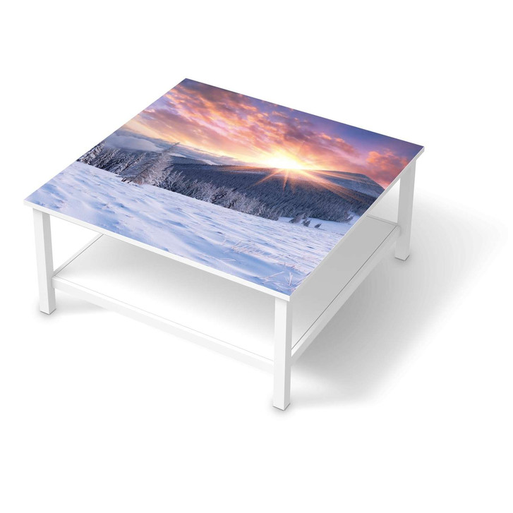 Klebefolie IKEA Hemnes Tisch 90x90cm - Zauberhafte Winterlandschaft - CR109585