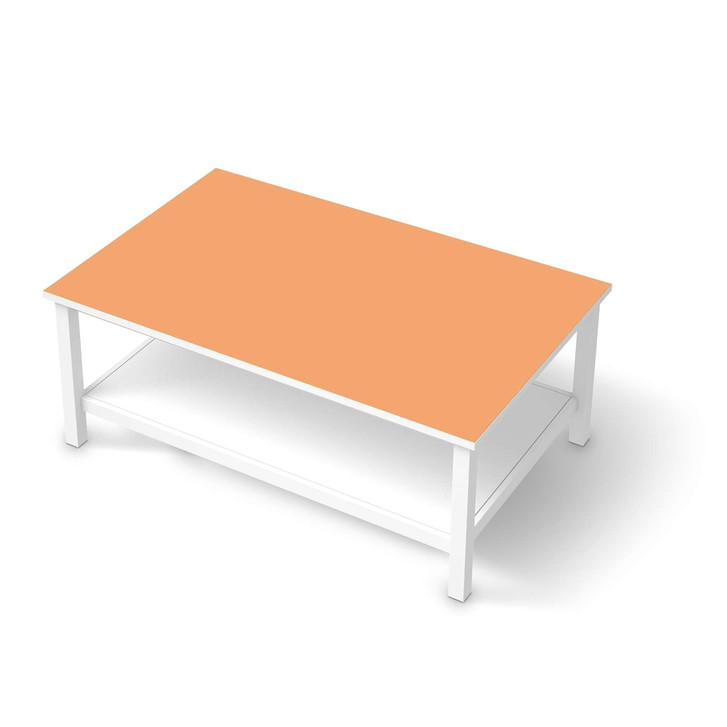 Möbelfolie IKEA Hemnes Tisch 118x75cm - Orange Light - CR114988