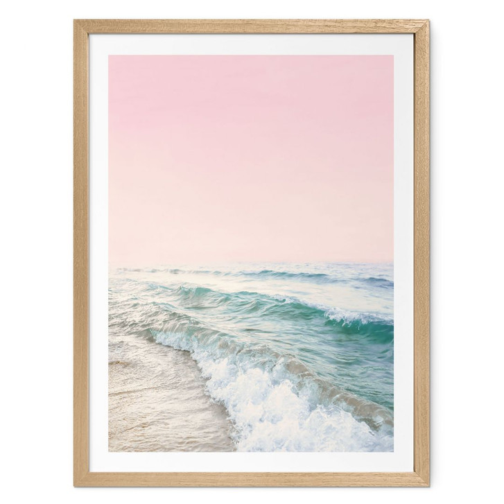 Poster Rosa Himmel über dem Meer - Sisi & Seb - WA428365