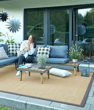 Outdoor-Teppiche für mehr Gemütlichkeit